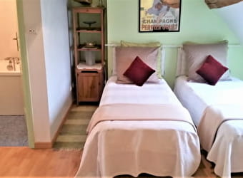 Chambres meublées Doubs séjour - VERDUN-SUR-LE-DOUBS