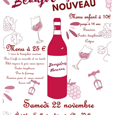 Soirée beaujolais nouveau