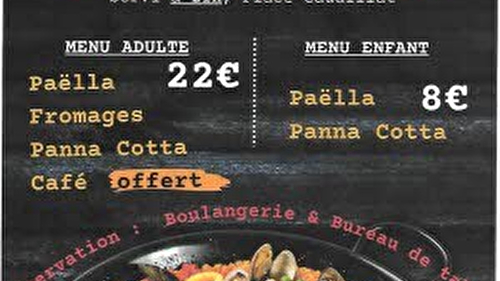 Soirée paëlla et bal en plein air - Fête patronale