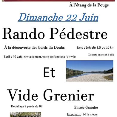Rando pédestre et vide grenier