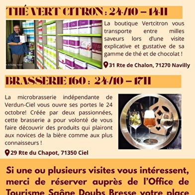 Les Instants Découvertes : visite de la Brasserie 160