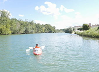 Location de kayaks : balade autour de Verdun-sur-le-Doubs - VERDUN-SUR-LE-DOUBS